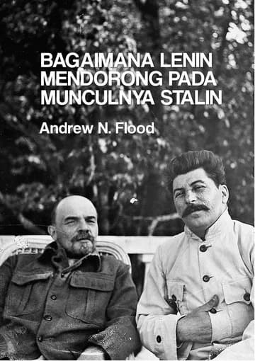 Cover Bagaimana Lenin Menggiring Pada Munculnya Stalin