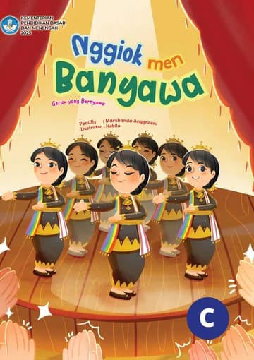 Nggiok men banyawa = Gerak yang bernyawa