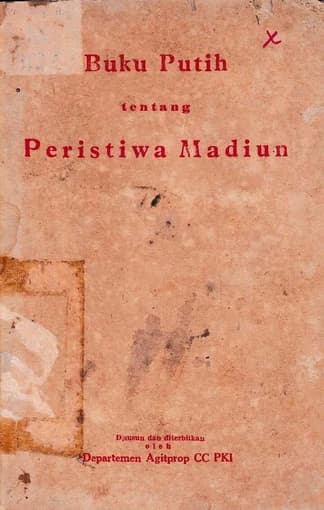 Buku Putih tentang Peristiwa Madiun (CC PKI)